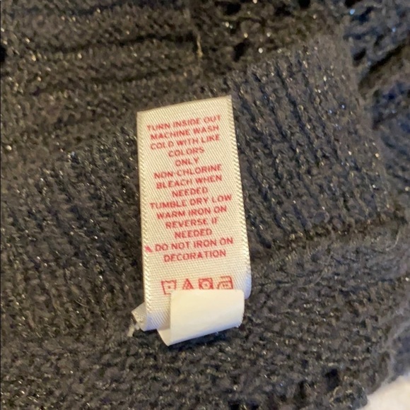 🌸Justice Girls cardigan sparkly black - Picture 5 of 5